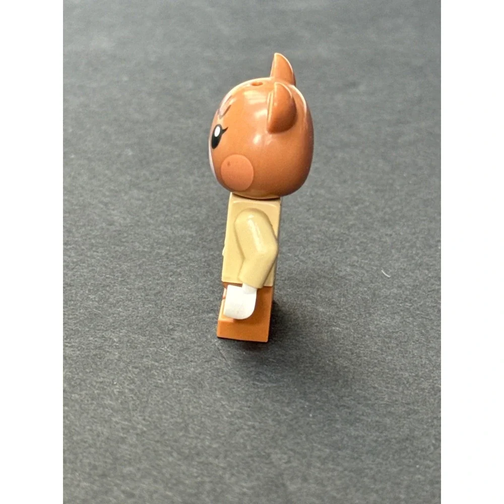 LEGO Animal Crossing Maple Minifigure 77050 Cub Villager Tree Sweater Tan Orange